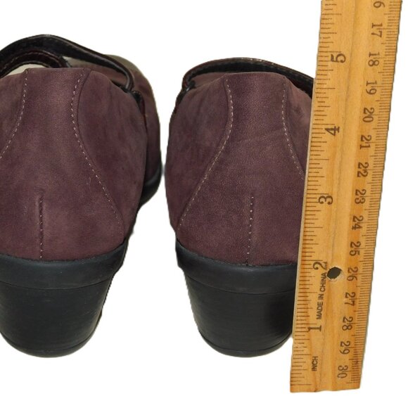 Naot Mary Jane Style Leather Heels Hook & Loop Closure Size 9 - Picture 6 of 11